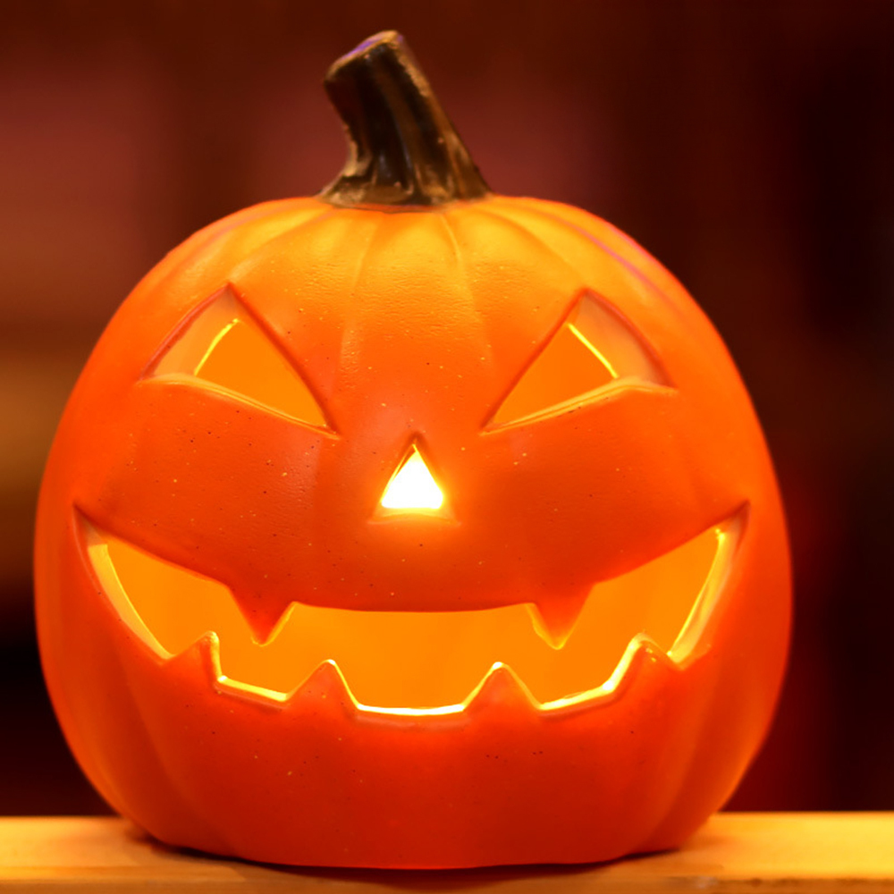 Spooky Giant Glowing Pumpkin Light Halloween Decoration for Yards