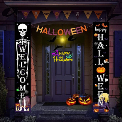 Spooky Halloween LED Neon Sign Decor Lamp