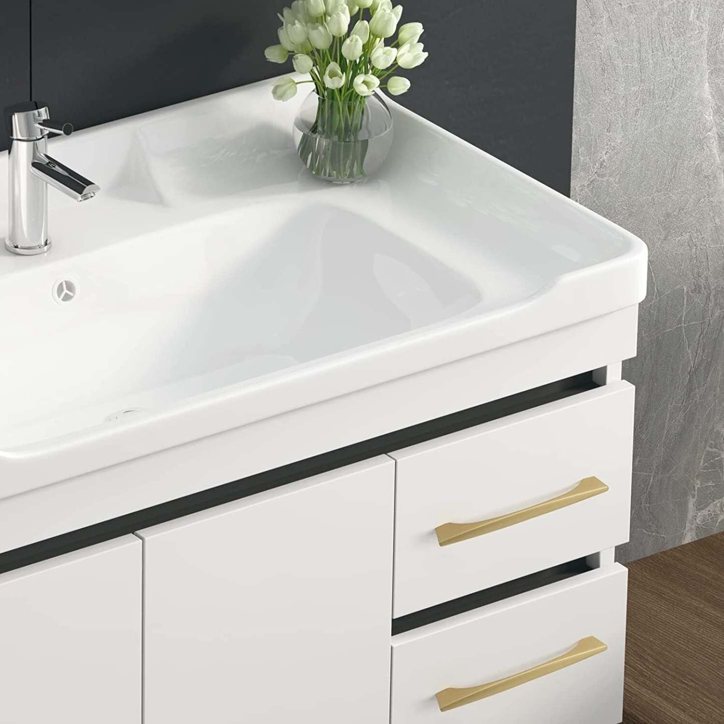 Arch Aluminum Alloy Drawer Pulls for Kitchen