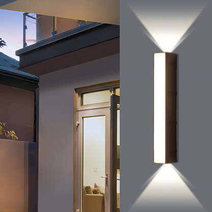 Super Bright Long Tube LED Outdoor Wall Light
