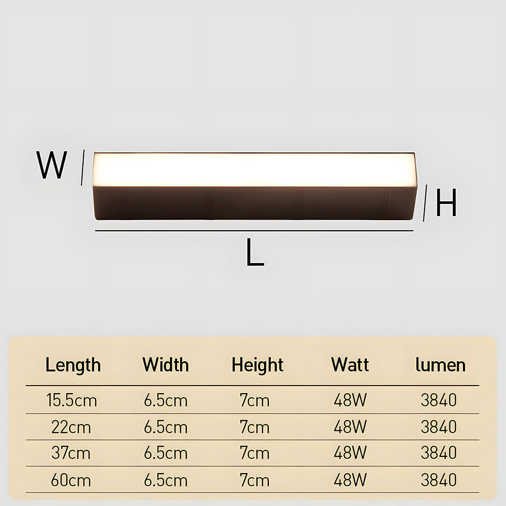 Super Bright Long Tube LED Outdoor Wall Light