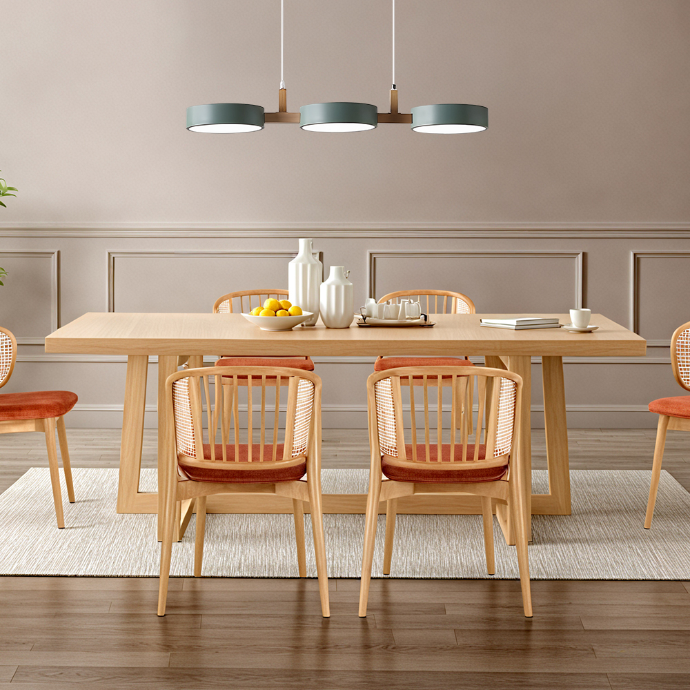 Three Heads Nordic LED Dining Room Pendant Light