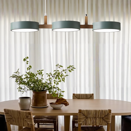 Three Heads Nordic LED Dining Room Pendant Light