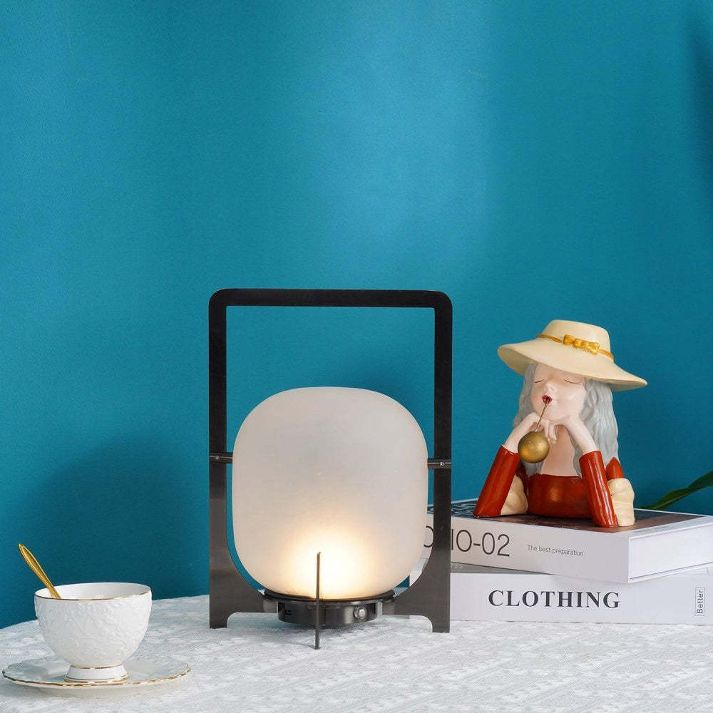 Twilight Rechargeable Lantern Outdoor Table Lamp -Homdiy
