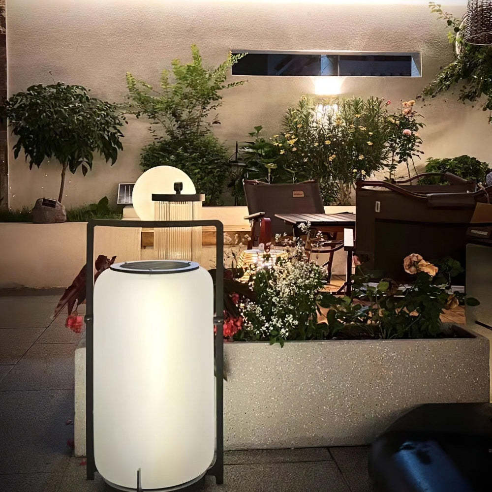 Twilight Rechargeable Lantern Outdoor Table Lamp -Homdiy