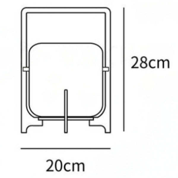 Twilight Rechargeable Lantern Outdoor Table Lamp -Homdiy
