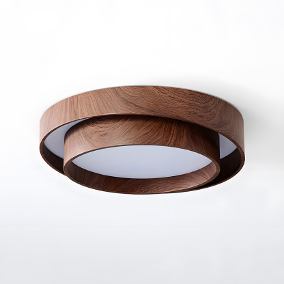 Creative Double Layer Round Led Living Room Ceiling Lamp-15