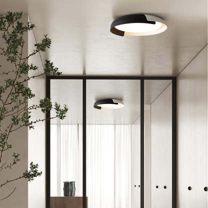 Contemporary Iron Wood Ceiling Light For Bedroom 