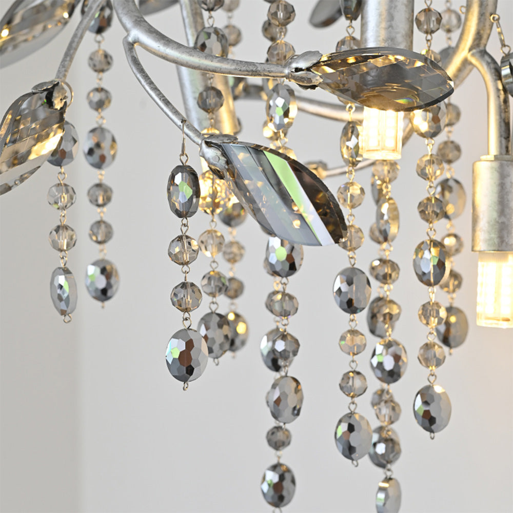 Medieval Autumn Twilight Crystal Wall Sconce -Homdiy