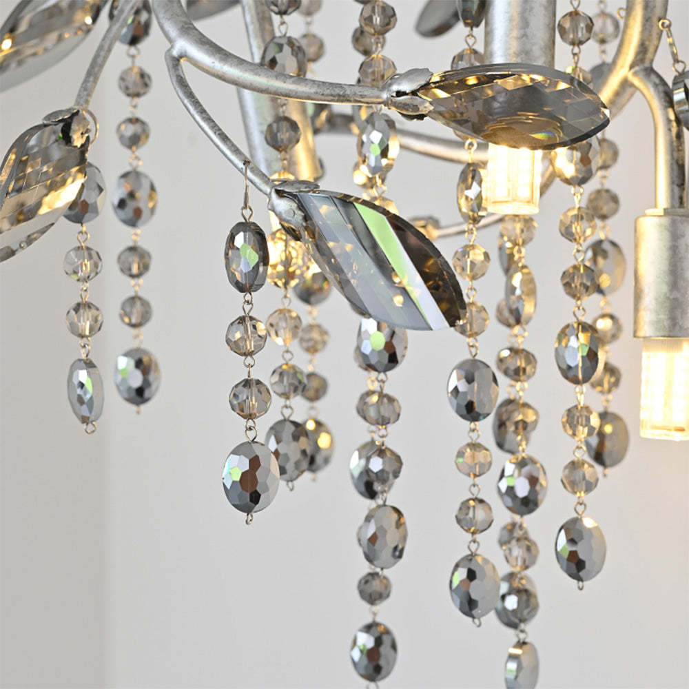 Medieval Autumn Twilight Crystal Wall Sconce -Homdiy