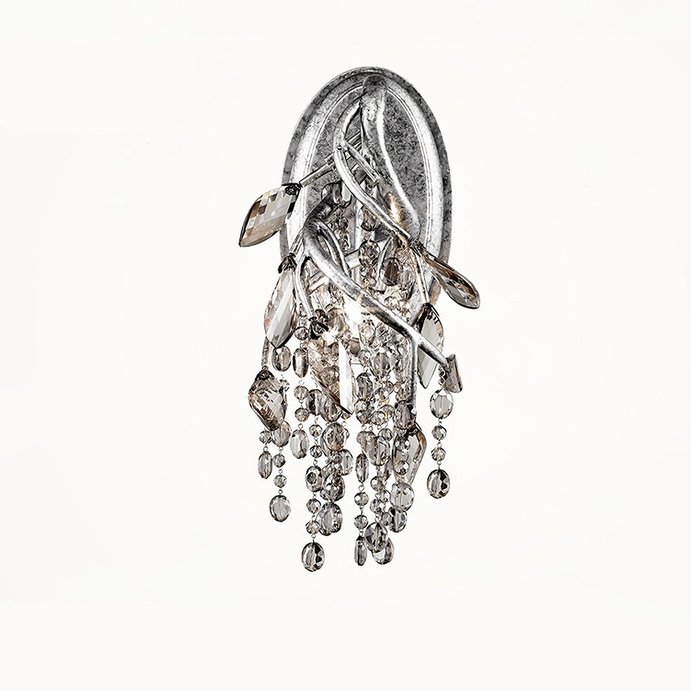 Medieval Autumn Twilight Crystal Wall Sconce -Homdiy