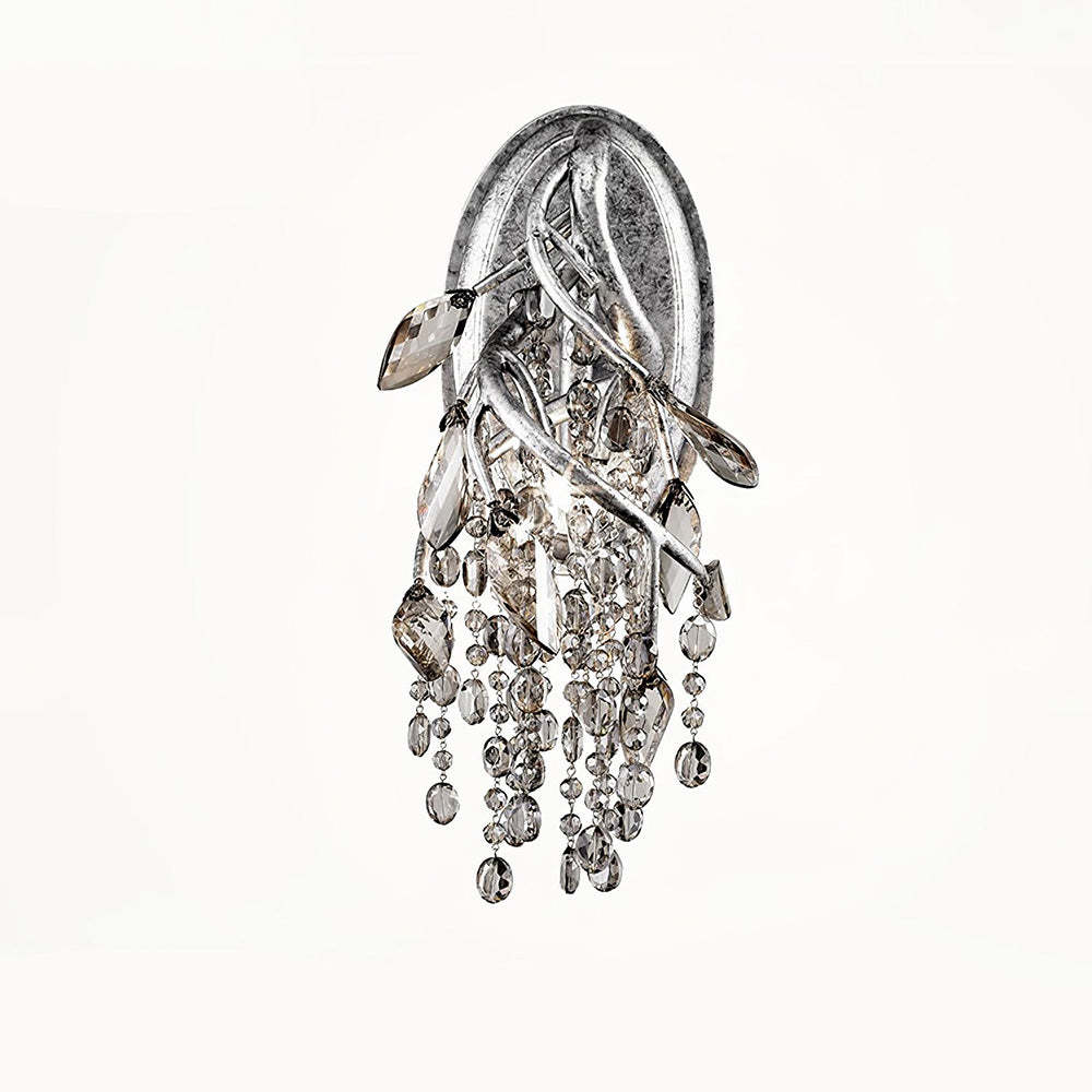 Medieval Autumn Twilight Crystal Wall Sconce -Homdiy