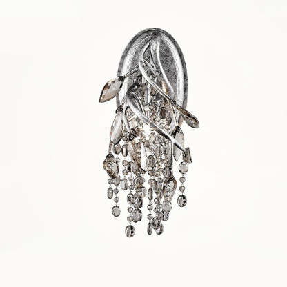 Medieval Autumn Twilight Crystal Wall Sconce -Homdiy
