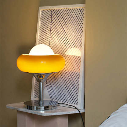 Retro Bauhaus Egg Shaped Living Room Floor Lamp -Homdiy