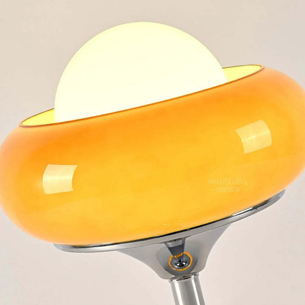 Retro Bauhaus Egg Shaped Living Room Floor Lamp -Homdiy