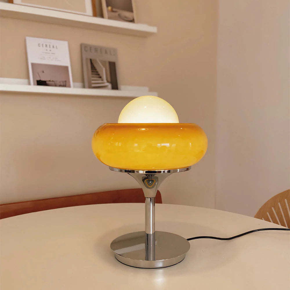 Retro Bauhaus Egg Shaped Living Room Floor Lamp -Homdiy