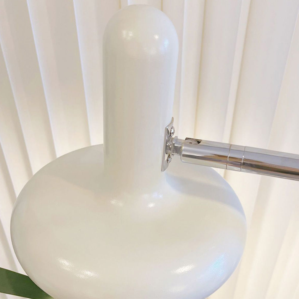 Vintage Bauhaus Two Heads Glass Flying Disc Floor Lamp -Homdiy