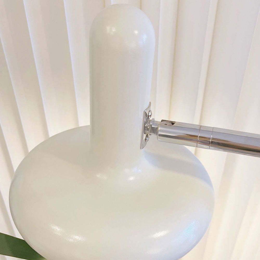 Vintage Bauhaus Two Heads Glass Flying Disc Floor Lamp -Homdiy
