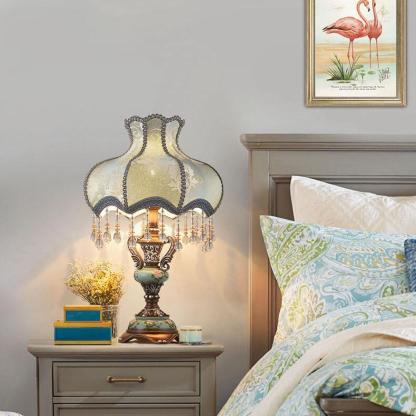 Retro Bedside Lamp Modern Warm Table Lamp -Homdiy