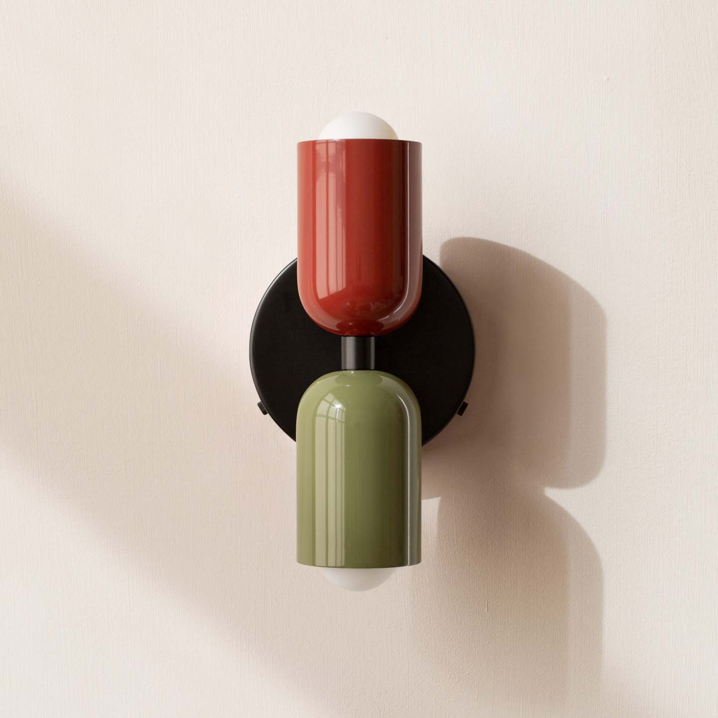 Vintage Short Double Head Creative Homestay Wall Light -Homdiy