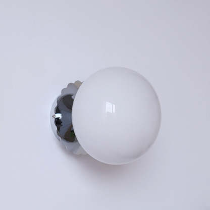Modern Minimalist Glass 1-Light Wall Lamp -Homdiy