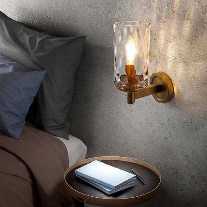Classic Retro Glass Wall Sconce -Homdiy