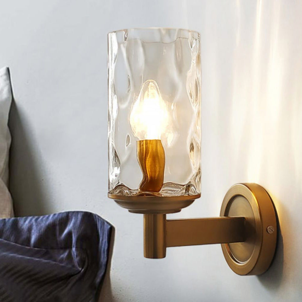 Classic Retro Glass Wall Sconce -Homdiy