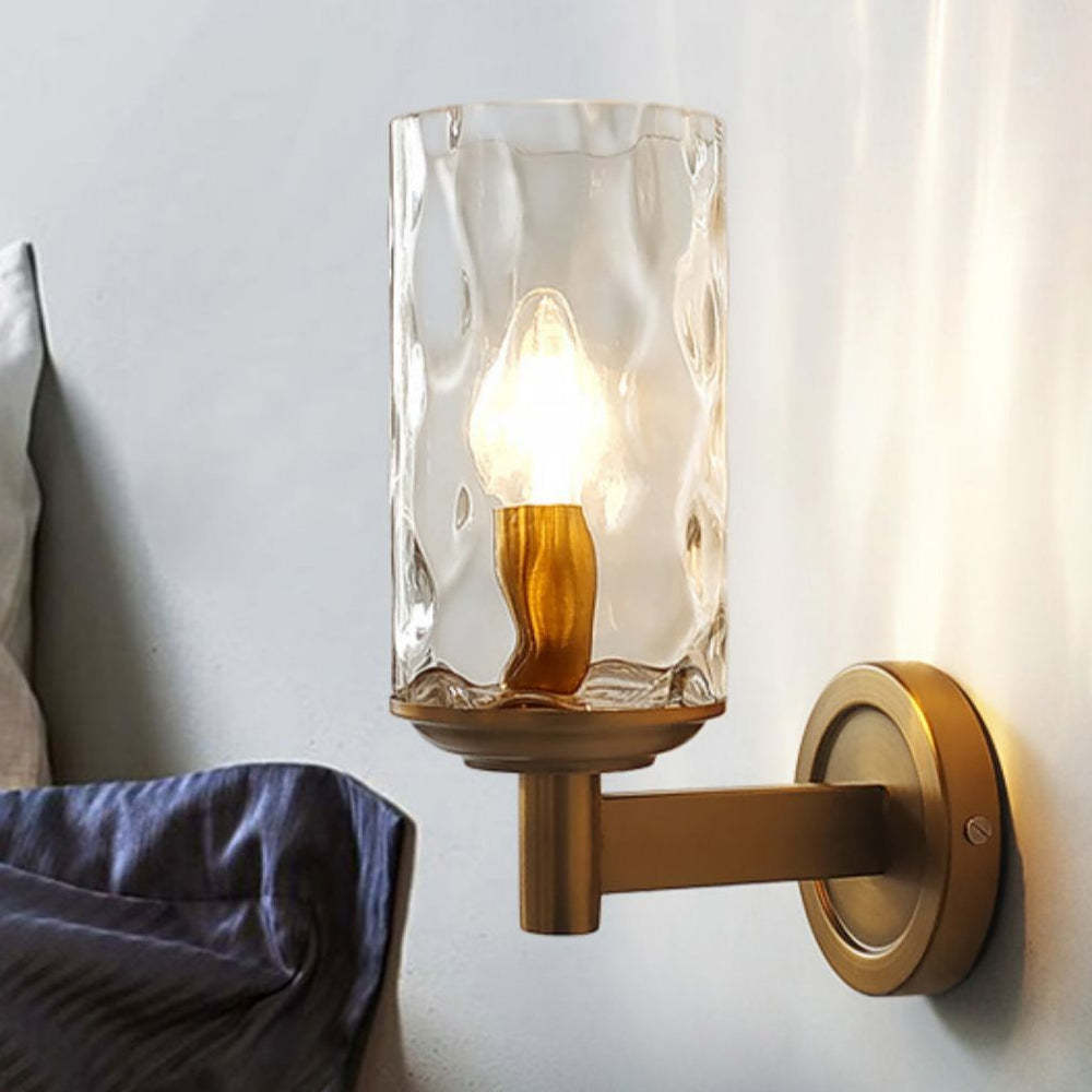 Classic Retro Glass Wall Sconce -Homdiy