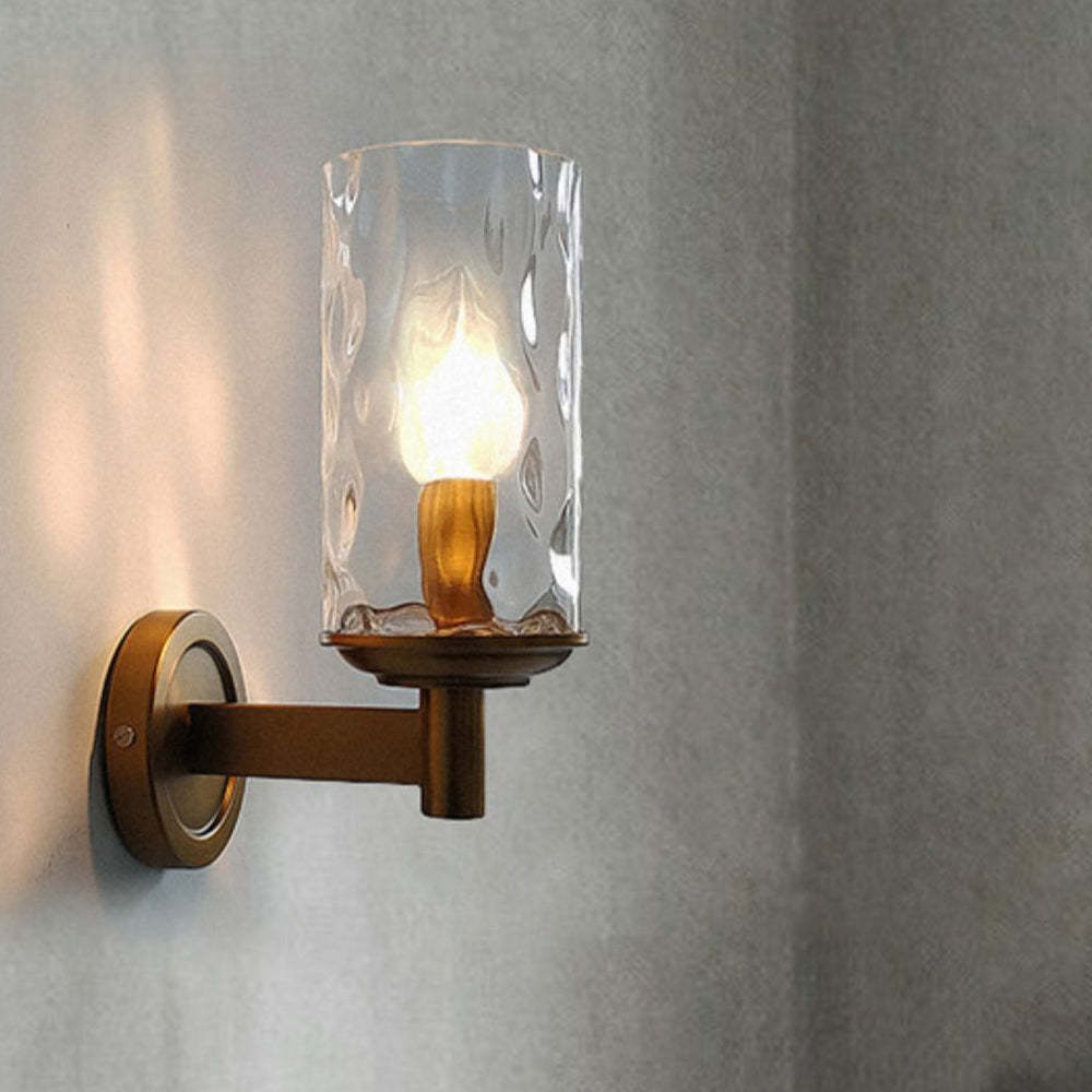 Classic Retro Glass Wall Sconce -Homdiy