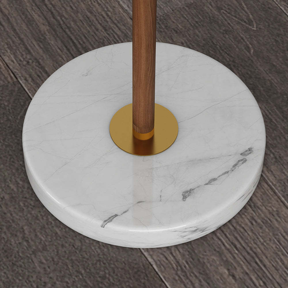 Modern Pleated White Floor Lamp -Homdiy