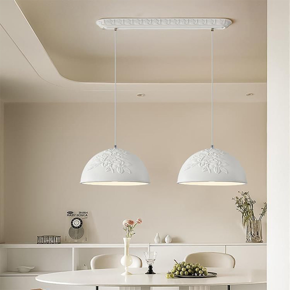 French Style Resin Pendant Lamp Fixture -Homdiy