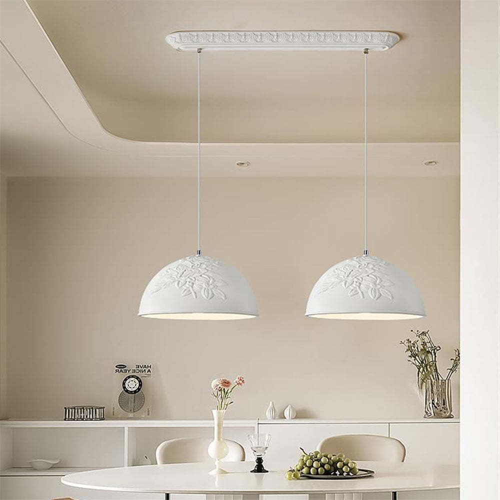 French Style Resin Pendant Lamp Fixture -Homdiy