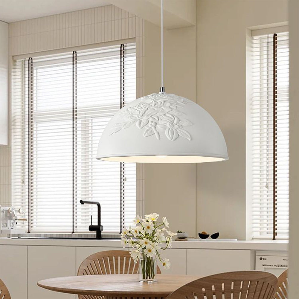 French Style Resin Pendant Lamp Fixture -Homdiy