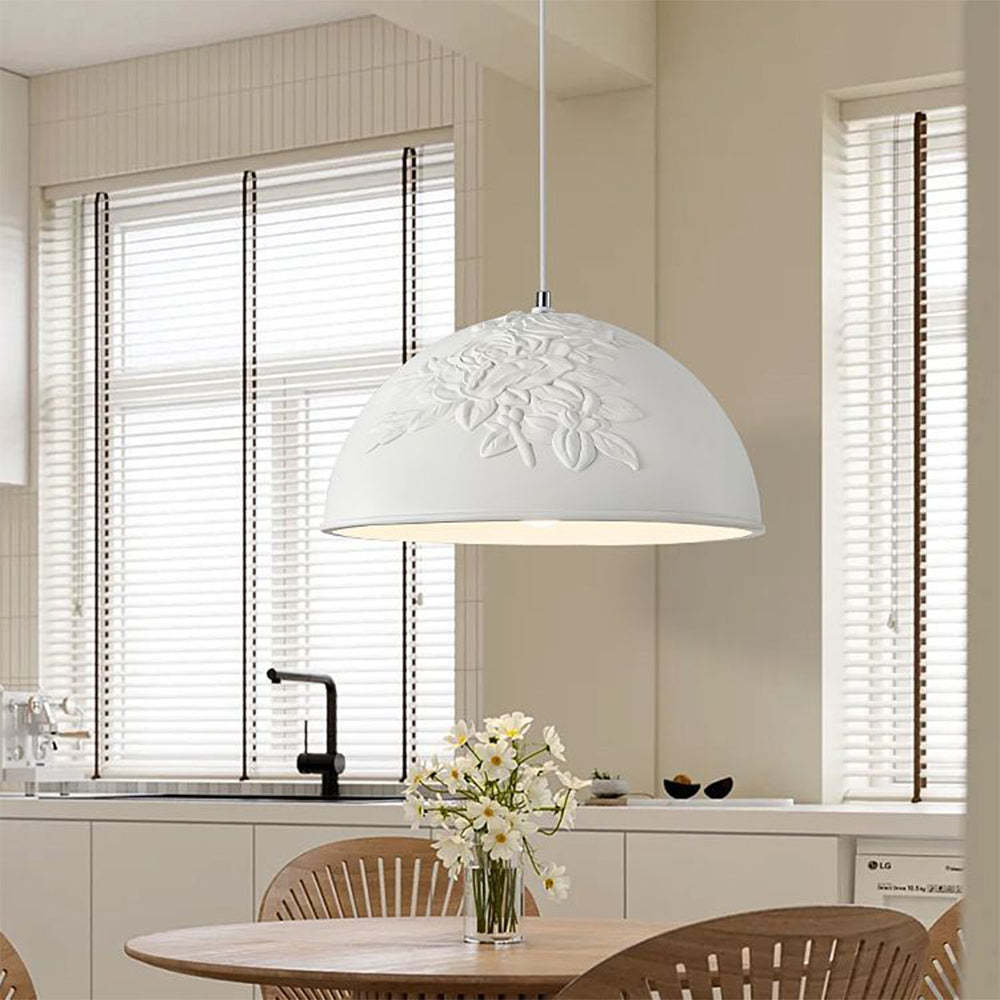 French Style Resin Pendant Lamp Fixture -Homdiy