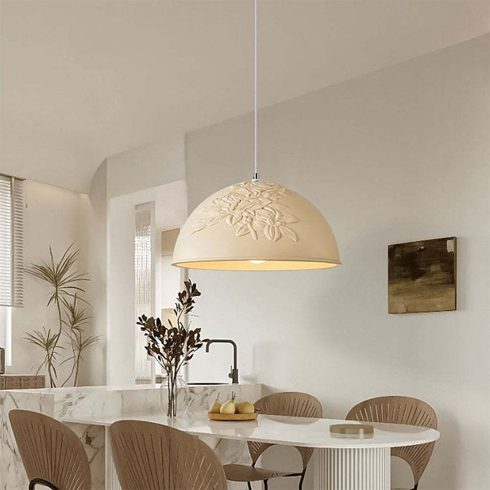 French Style Resin Pendant Lamp Fixture -Homdiy