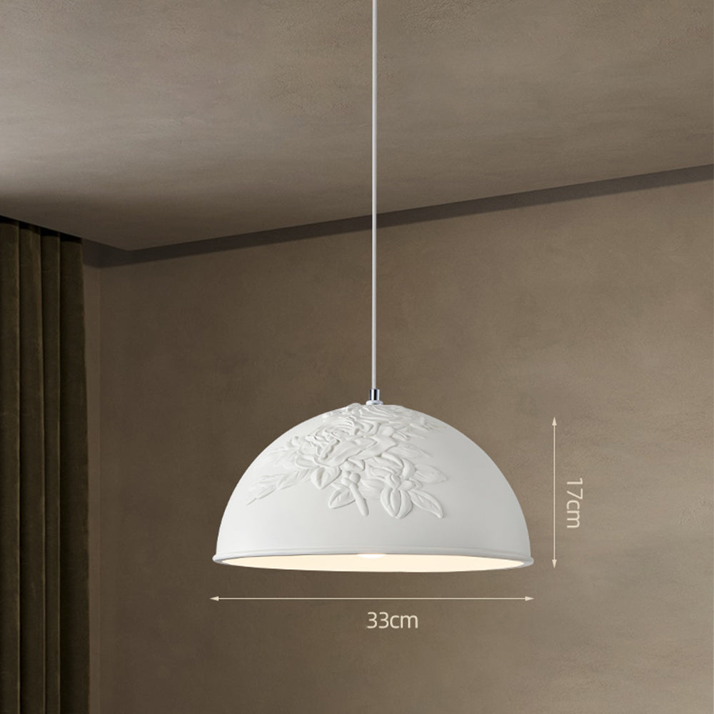 French Style Resin Pendant Lamp Fixture -Homdiy