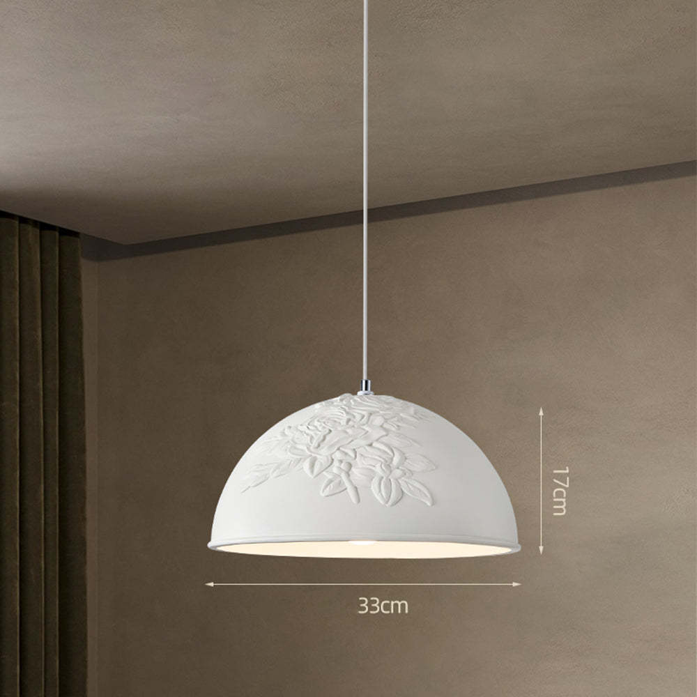 French Style Resin Pendant Lamp Fixture -Homdiy