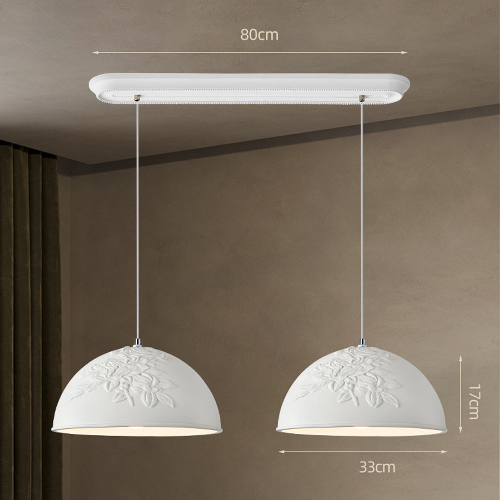 French Style Resin Pendant Lamp Fixture -Homdiy