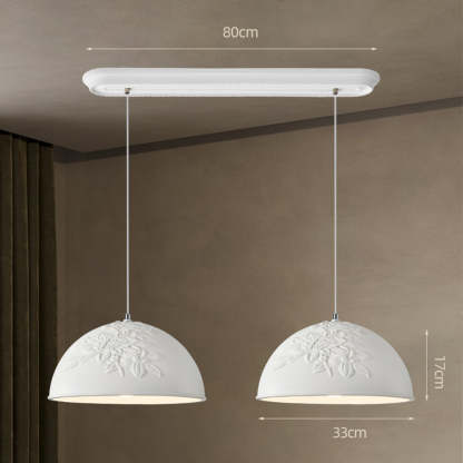 French Style Resin Pendant Lamp Fixture -Homdiy