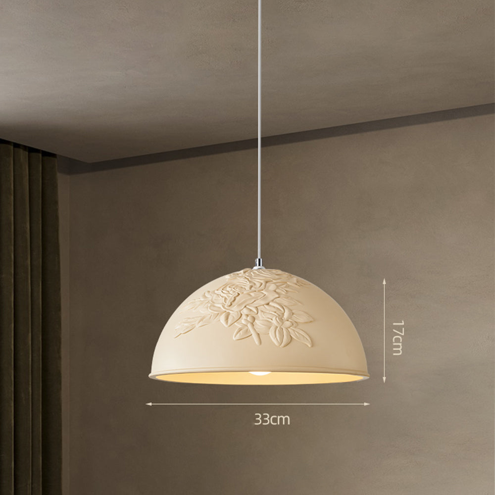 French Style Resin Pendant Lamp Fixture -Homdiy
