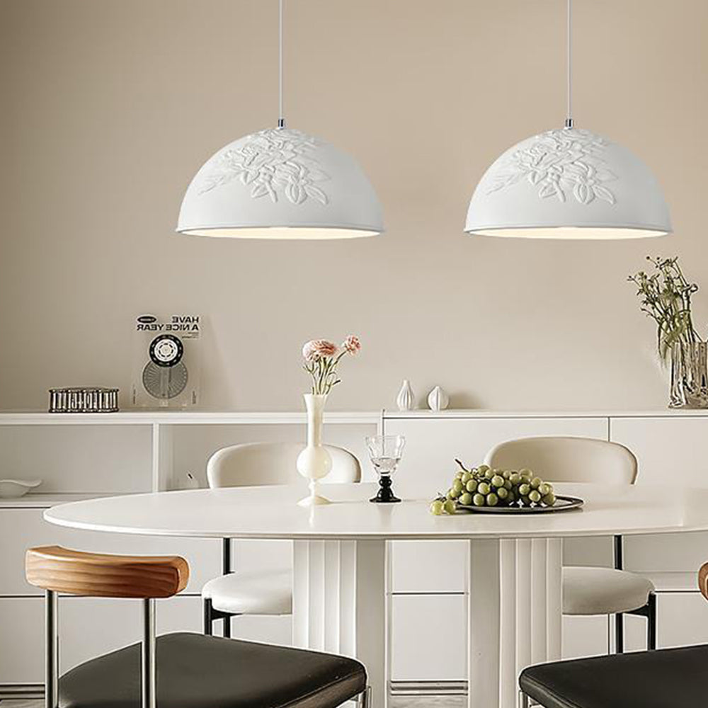 French Style Resin Pendant Lamp Fixture -Homdiy