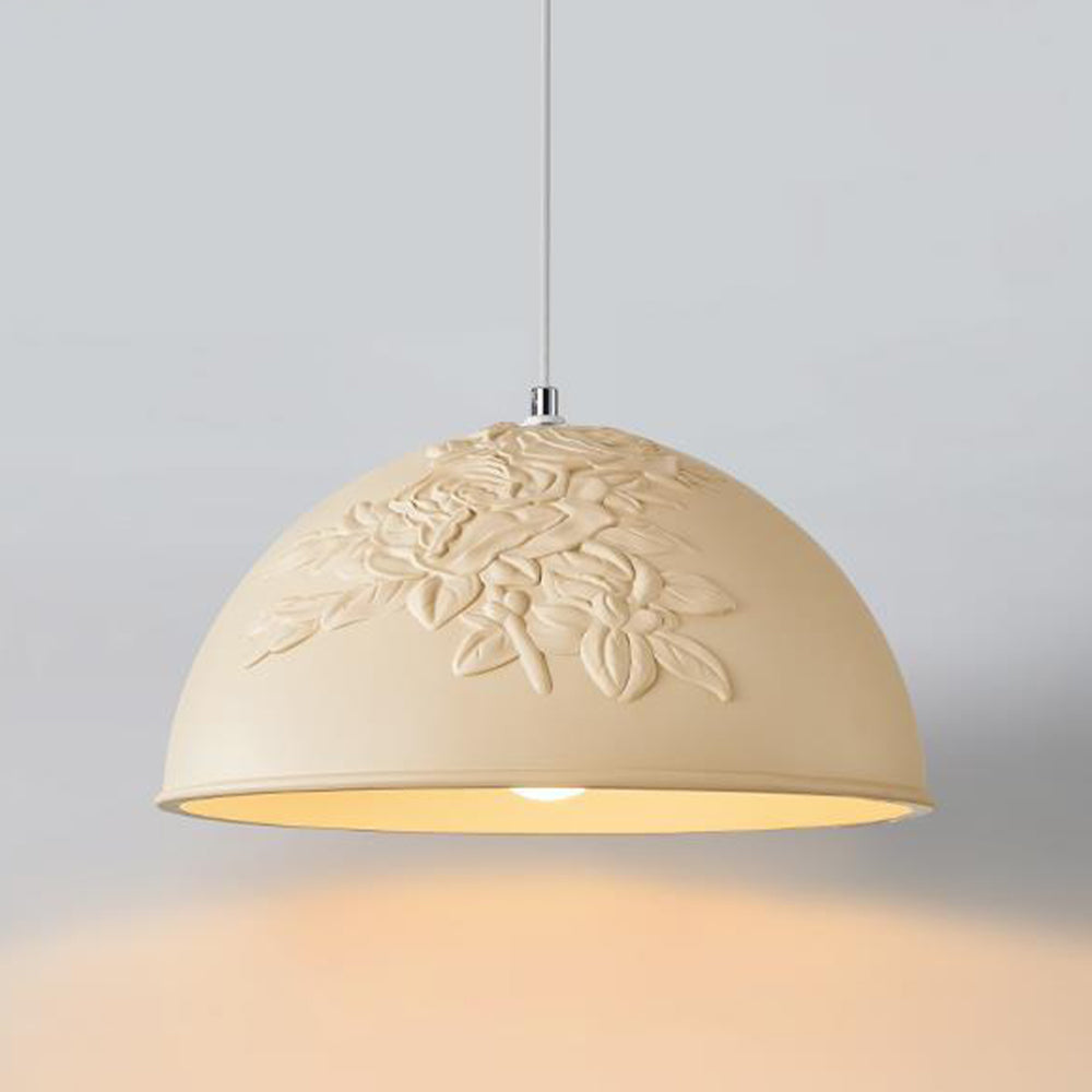 French Style Resin Pendant Lamp Fixture -Homdiy