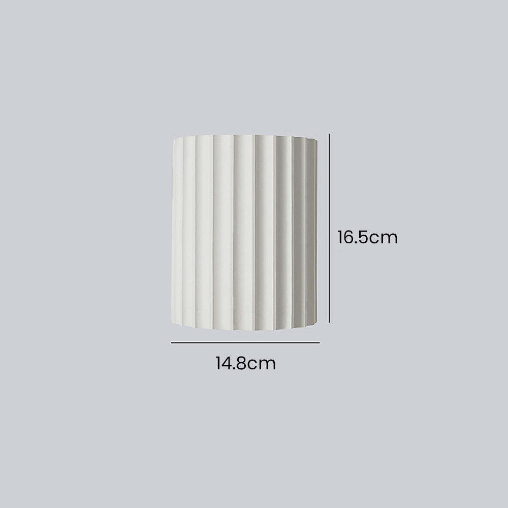 Modern Half-Circle Resin Wall Sconce For Living Room -Homdiy