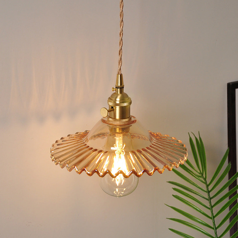 Nordic Bedside Adjustable Glass Wall Lamp -Homdiy