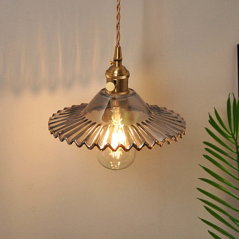 Nordic Bedside Adjustable Glass Wall Lamp -Homdiy