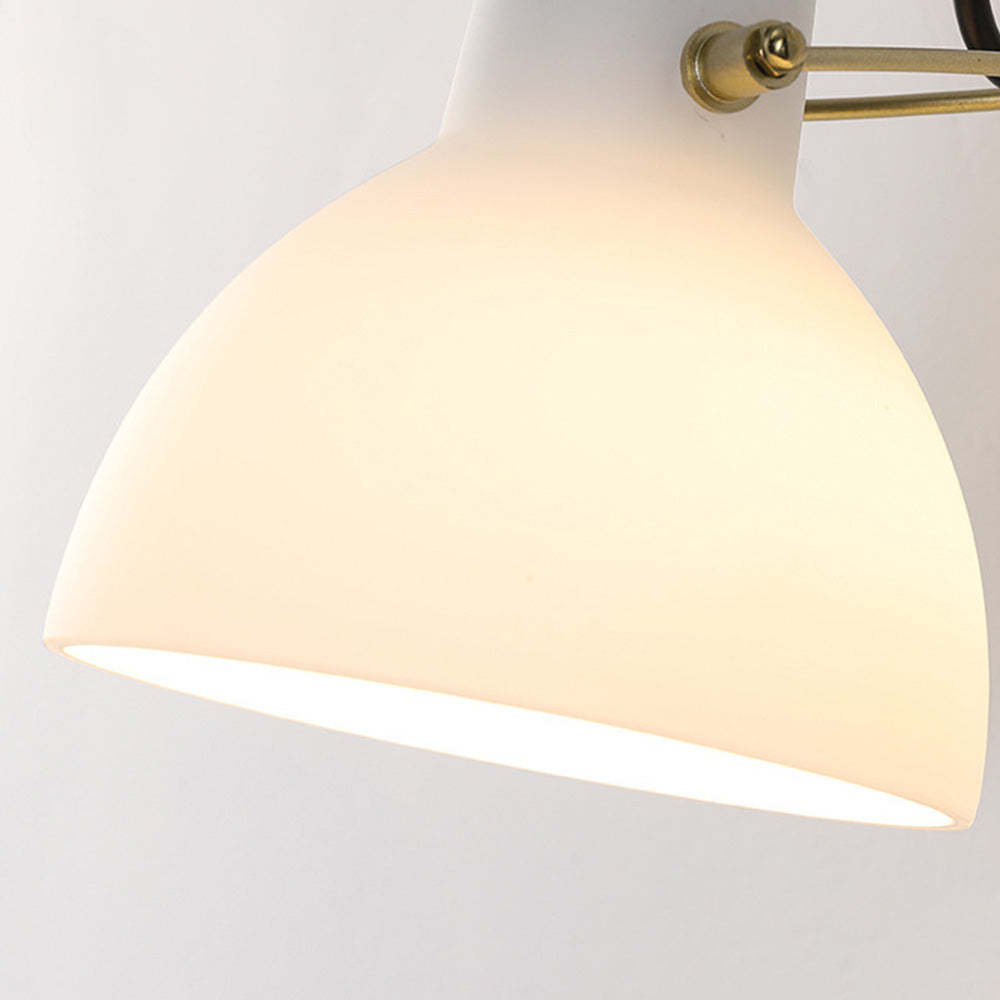 Nordic Simplistic White Glass Wall Lamp -Homdiy