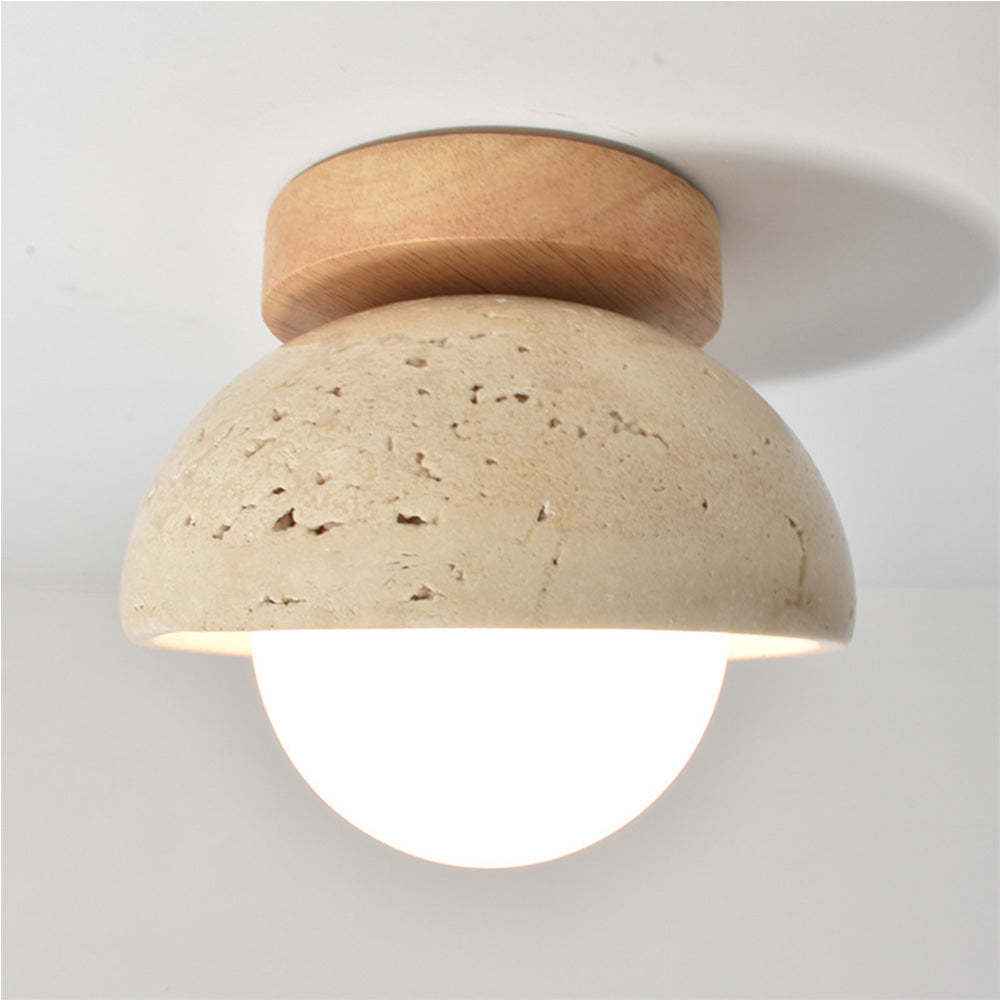 Retro Mid-Century Cream Entrance Wall light -Homdiy
