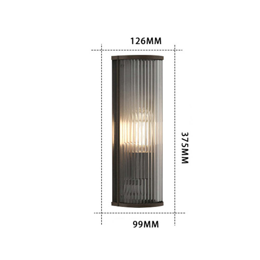 Modern Geometric Acrylic Outdoor Wall Light -Homdiy
