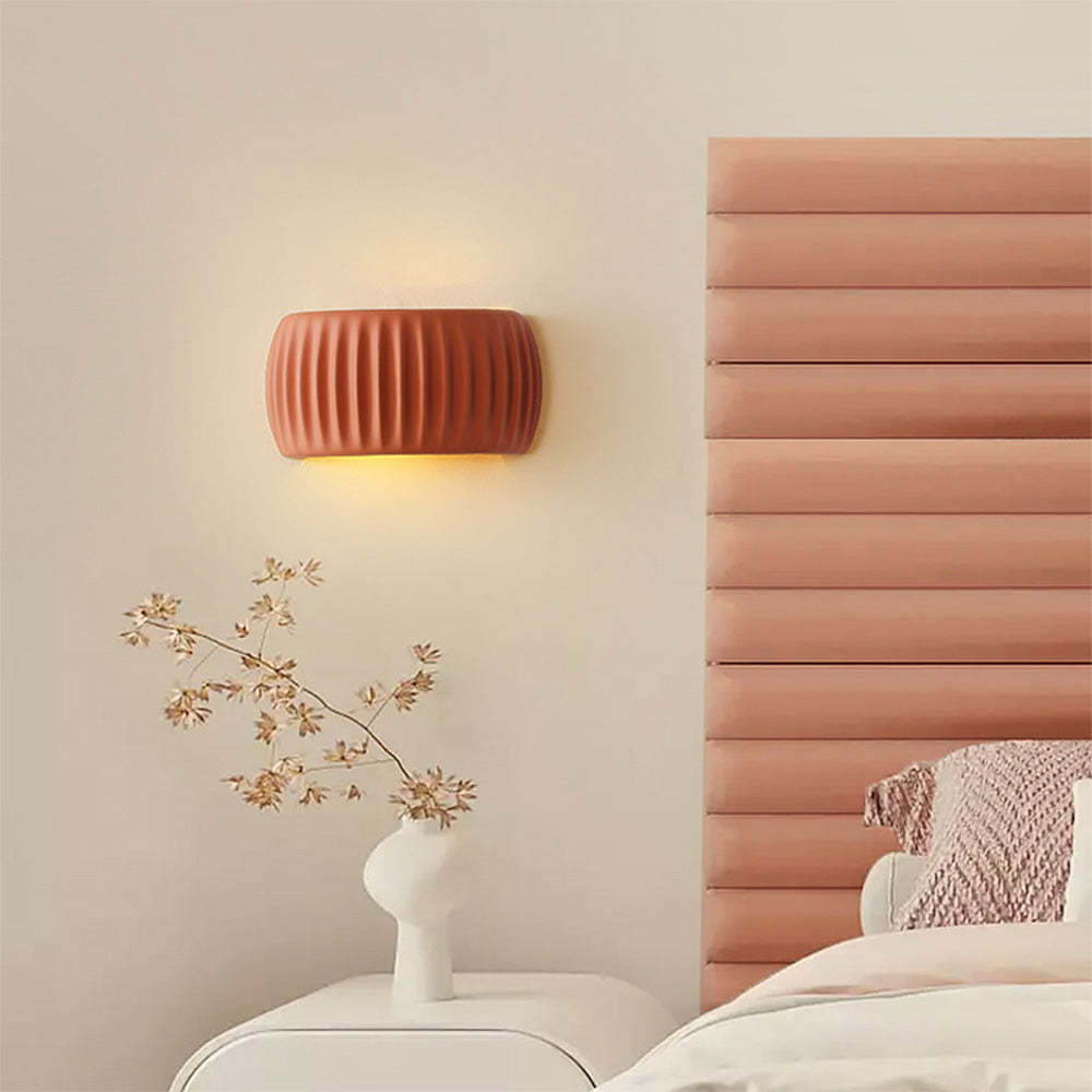 French Macaroon Cream Minimalist Wall Light -Homdiy