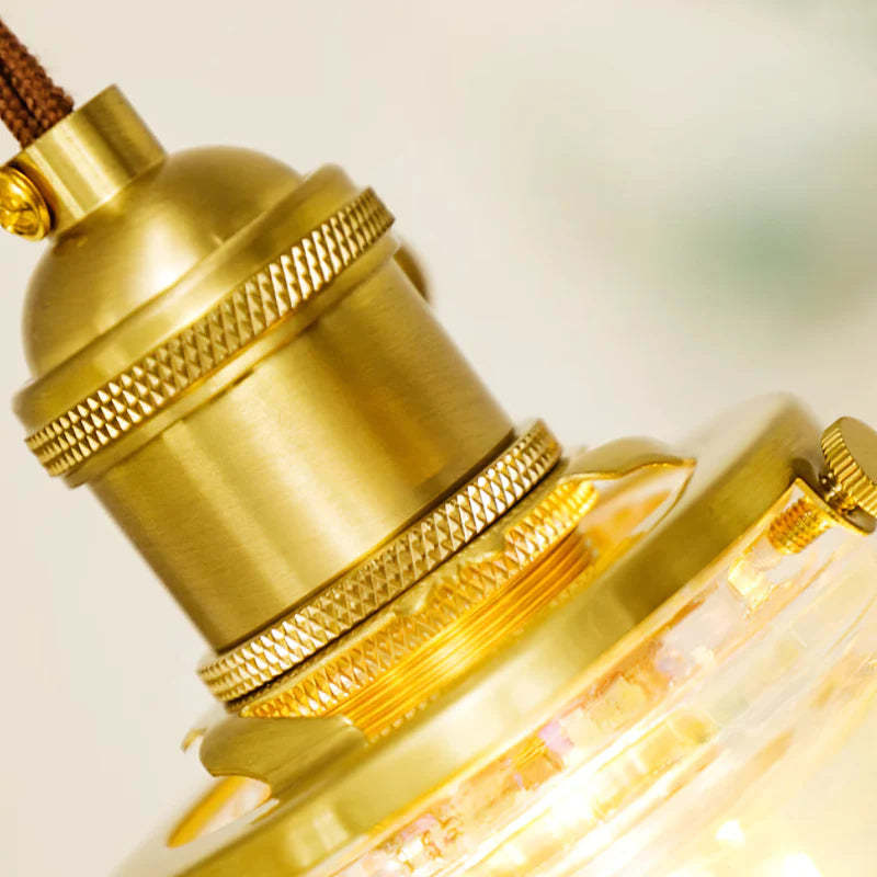 Vintage Colorful Water Drop Pendant Light -Homdiy